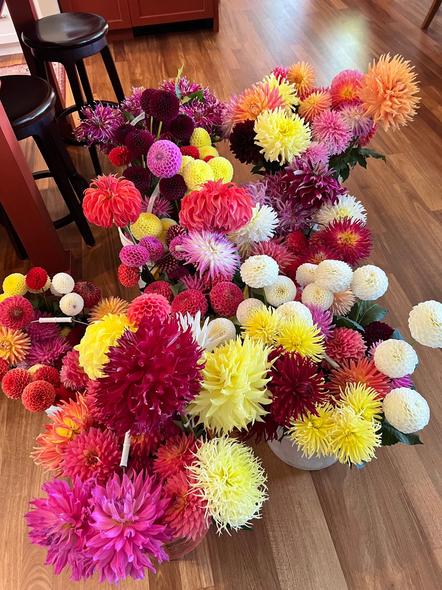 Seasonal Floral Bucket
